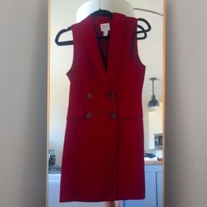 Forever 21 Red Blazer Dress